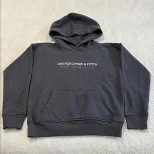 Abercrombie & Fitch Kids Charcoal Hoodie
